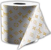 replica lv toilet paper